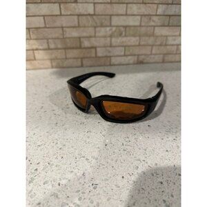 Epoch Eyewear Motorcycle Riding Sports‎ Sunglasses Black Frame Smoke Lens
